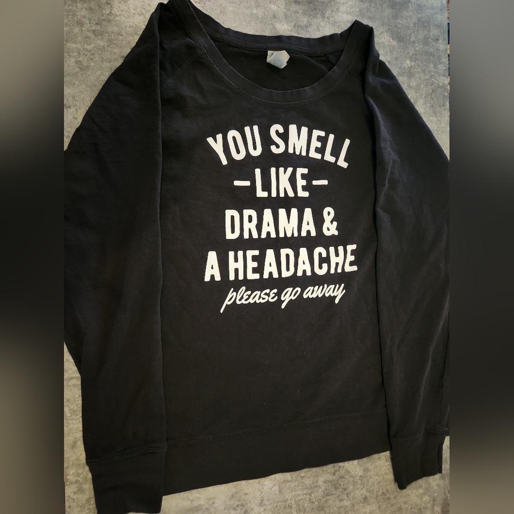 Instant Message crew neck